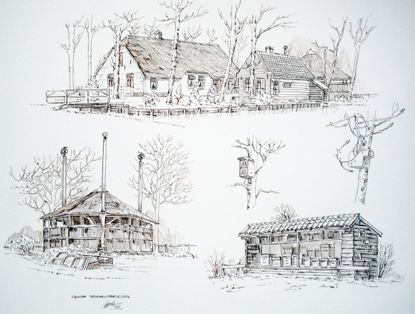 You are currently viewing Pentekening van boerderij